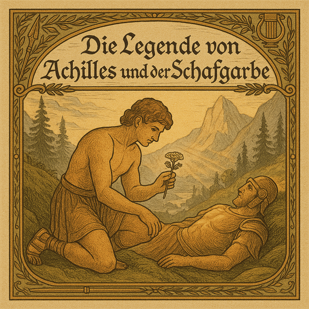 Die Legende von Achilles und der Schafgarbe