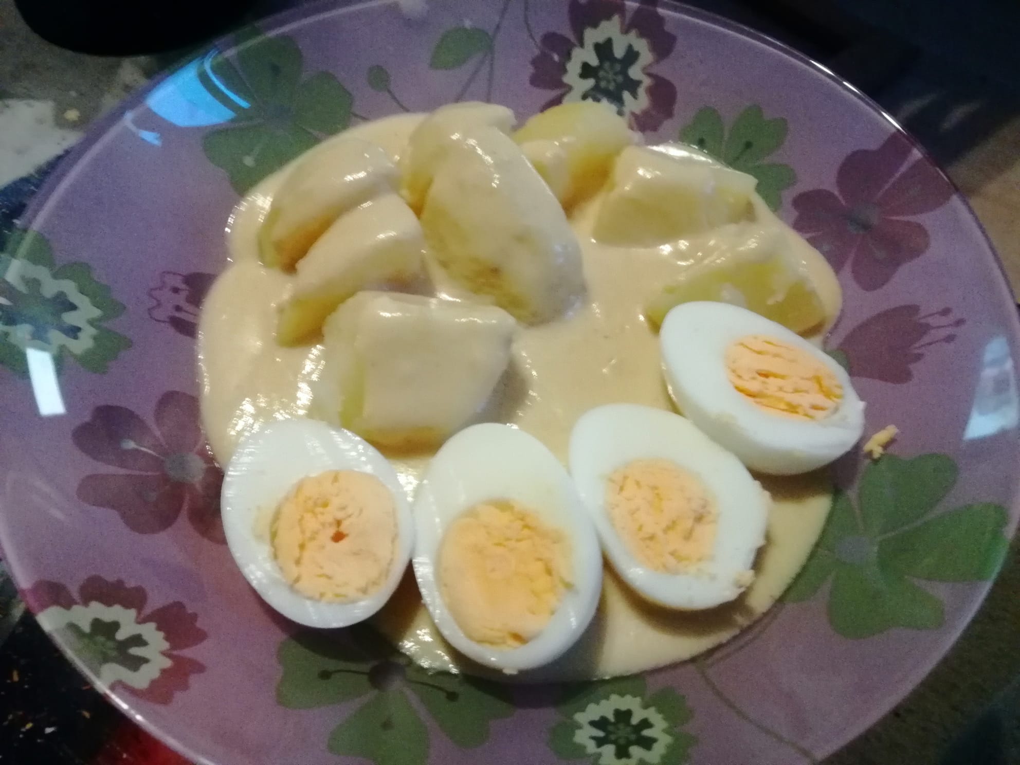 Kartoffeln mit Senfeier