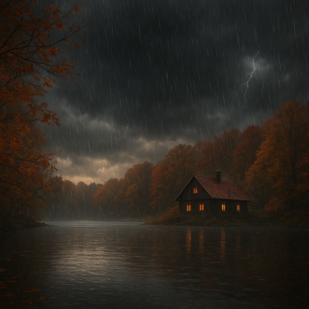 Herbst und Wasser