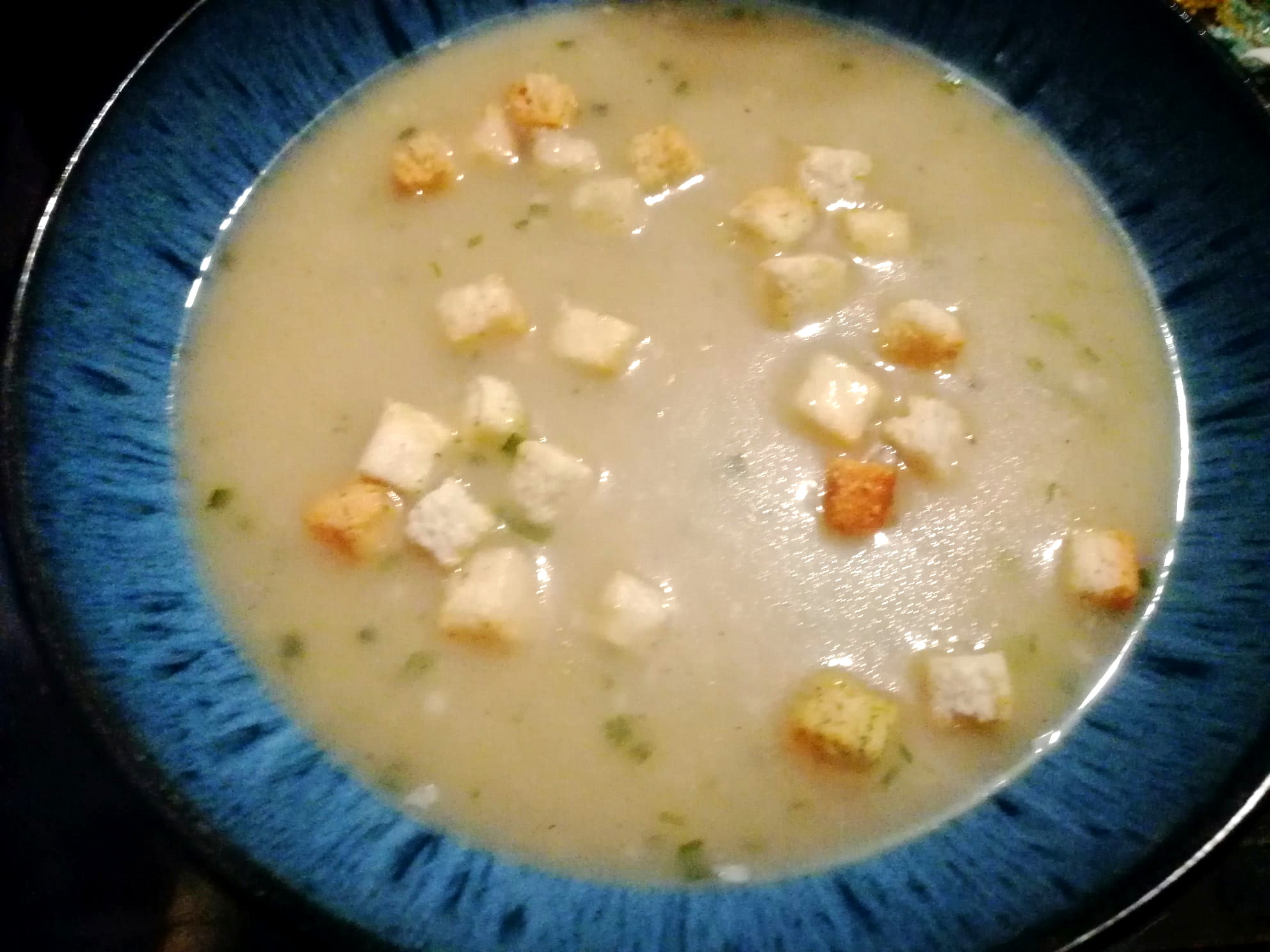 Knoblauchcremesuppe